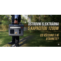 Ostrovní elektrárna s kapacitou 1200W: Co všechno s ní utáhnete?